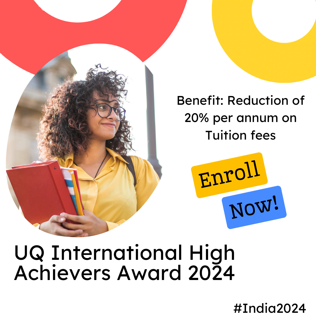 UQ International High Achievers Award - India 2024