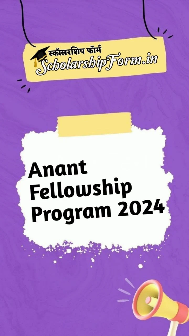 What is the Anant Fellowship Program 2024